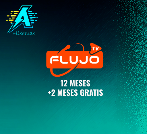 Flujo TV - 12Meses +2Meses GRATIS - 3Dispositivos